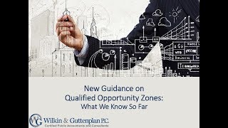 New Guidance on Qualified Opportunity Zones What We Know So Far [upl. by Montana]