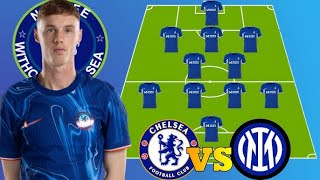 CLASH OF TITANS Chelsea vs Inter Milan Lineup Prediction amp Preview [upl. by Noimad280]