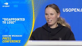 Caroline Wozniacki Press Conference  2024 US Open Round 4 [upl. by Mather249]