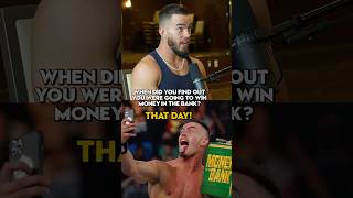 Austin Theory Found Out He Was Winning MITB That Day [upl. by Flip]