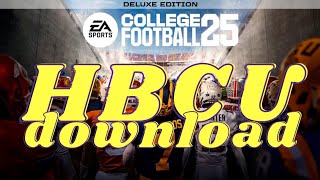 EA Sports CFB 25 Latest HBCU Team Build [upl. by Watts]