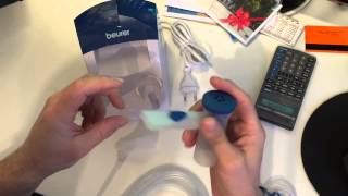 Beurer IH25 Inhalator unboxing [upl. by Ahsirk]