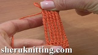 Nonuple Treble Crochet Stitch Crochet Basics [upl. by Wendin]