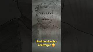 Bankim chandra Chatterjee drawing like 👍 and subscribe artworkpencil sketch short [upl. by Aipotu]