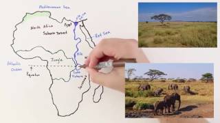 Geography of Africa [upl. by Jahdiel]