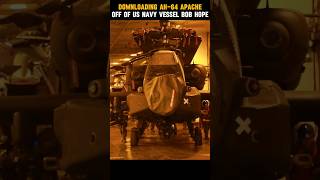 How is AH64 Apache Attack Helicopter Transported to Other Continent ah64d usarmy helicopter [upl. by Nuhsal584]