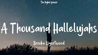 1 Hour  Brooke Ligertwood  A Thousand Hallelujahs Lyrics [upl. by Kerek693]