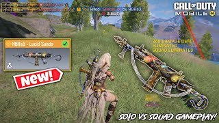 New Legendary HBRa3  Lucid Sands Solo vs Squad Gameplay  gunsmith [upl. by Asereht]