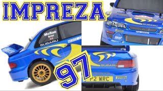 Subaru Impreza 97 McRae Carisma M48S 18 Brushless WRC 4WD by RcProGranada [upl. by Nedaj154]