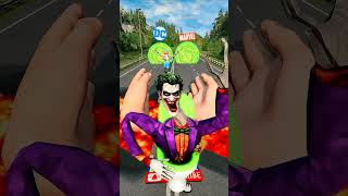 Funny Marvel amp DC Cars vs Hand Clap 😂 in BeamNG drive shorts [upl. by Stover]