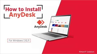 AnyDesk Remote Desktop Download and Setup  Control your PC Remotely  RimonITsolution [upl. by Anotyal]