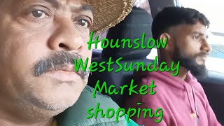 Hounslow West Sunday Market shopping [upl. by Orwin880]