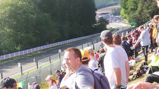 Belgium GP 2023 F1 cars Kemmel Straight [upl. by Frieder880]