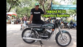 Power of Legendary Superbike  Yamaha RD350 1985  Raw Power [upl. by Halac]