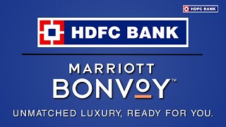 Marriott Bonvoy® HDFC Bank Credit Card [upl. by Salvucci]