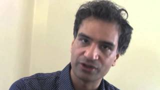 Nadeem Aslam talks about writing his novel The Blind Mans Garden [upl. by Gnoht]