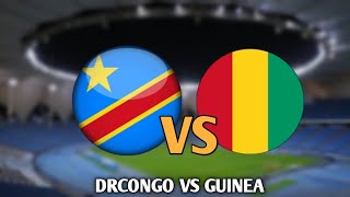 DR Congo vs Guinea Live Match Score 🔴 [upl. by Ojybbob877]