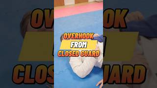 Overhook attacks from Closed Guard 🔥 closedguard jiujitsu bjj [upl. by Aurelio]