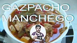 RECETAS VEGANAS  GAZPACHO MANCHEGO [upl. by Ylla]