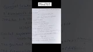 Engineering mathematics partial differential equation shortsshortsfeedshortvideoytshortytmath [upl. by Sternberg]