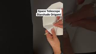 Space Telescope Starshade Origami nasa space [upl. by Lletram41]