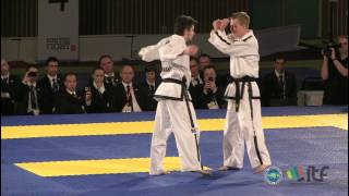 ITF TaekwonDo PreArranged Sparring [upl. by Acinoda]