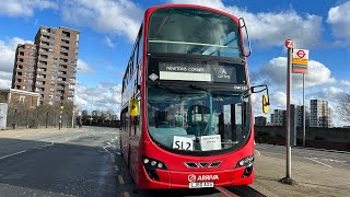 The First Day of Arriva London Route SL2 Operations [upl. by Alexina]