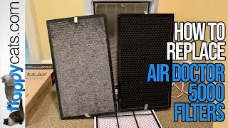 How to Replace AirDoctor 5000 Filters  3 Easy Steps [upl. by Meesaw]