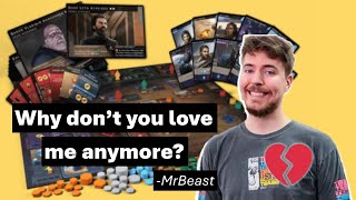 Breaking Mr Beasts Heart Board Gaming with MrBeast Game 1  Dune Imperium Ranked Gameplay [upl. by Berthe823]