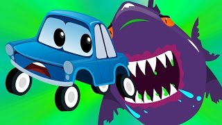 Zeek And Friends  Scary Flying Shark  Car Songs And Rhymes For Videos [upl. by Aynotahs]