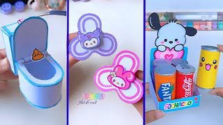 Paper craftEasy craft ideas miniature craft  how to make DIYschool projectTonni art and craft [upl. by Wartow]