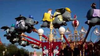 Dumbo the Flying Elephant at Walt Disney World Magic Kingdom [upl. by Oiluig977]