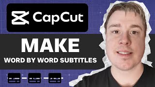 Make Word By Word Subtitle Animations In Capcut PC Without Pro [upl. by Aibara548]