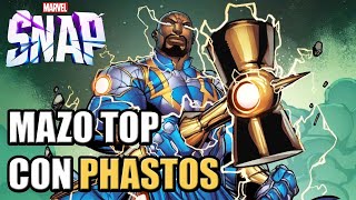 Mazo TOP con PHASTOS ¿La Mejor de la Temporada  MARVEL SNAP [upl. by Attennek]