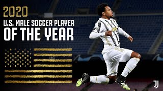 🏆🇺🇸 Weston McKennie Wins US Male Soccer Player of the Year 2020  Midfielder Reacts To Award [upl. by Julia]