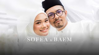 MALAY WEDDING  Sofea amp Baem  Solemnization  Nikah [upl. by Eek]