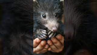 binturong cute  binturong baby [upl. by Pudendas]