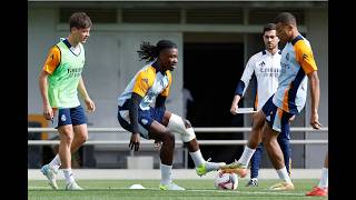 Real Madrid Training 16 Oct Double session  Tchouameni Cama Arda  Modrić and Rüdiger recovered [upl. by Rauch]