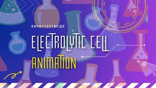 Electrolytic Cell Electrolysis electrochemistry [upl. by Nerhtak367]