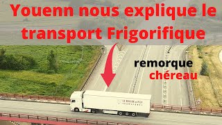 REMORQUE FRIGORIFIQUE Chereau à Youen  DAF XF 480 SSC [upl. by Jammin638]