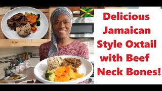 How To Make Jamaican Style Oxtail With Beef Neck Bones [upl. by Auahsoj752]