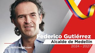 Federico Gutiérrez ganó en las urnas y es el nuevo alcalde de Medellín [upl. by Enyr239]