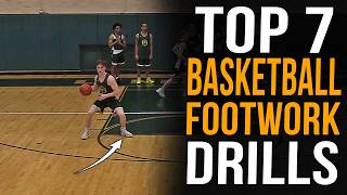 7 Best Drills To Teach Elite Basketball Footwork [upl. by Kcirdla]