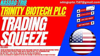 TRADING SQUEEZE  TRIB STOCK ANALYSIS  TRINITY BIOTECH STOCK [upl. by O'Reilly]