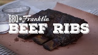 BBQ with Franklin Beef Ribs [upl. by Bihas823]