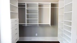 EasyClosets Design amp Installation [upl. by Alekat]