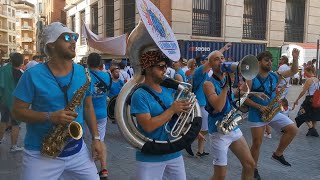 La Bomba Show  Pasacalle por Teruel  Vaquillas2023 [upl. by Stew]