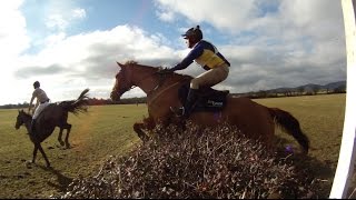 The Ledbury Hunt Golden Button Challenge 14th February 2015 [upl. by Adhern718]