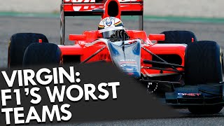 Virgin  Marussia  Manor F1s Worst Teams [upl. by Eerized]