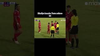 Red card for rekha paudel😢😢SAFFchampionship2foryou football siuu rekha nepal nepalironaldo [upl. by Anila89]